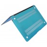Promate Ultra-thin Soft Shell Cover Case For Macbook Air 11 Inch - Blue
