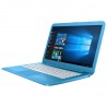 HP Stream 14-ax000ne Laptop - Intel Celeron N3060, 14-Inch, 32GB, 2GB, Win 10, Auqa Blue